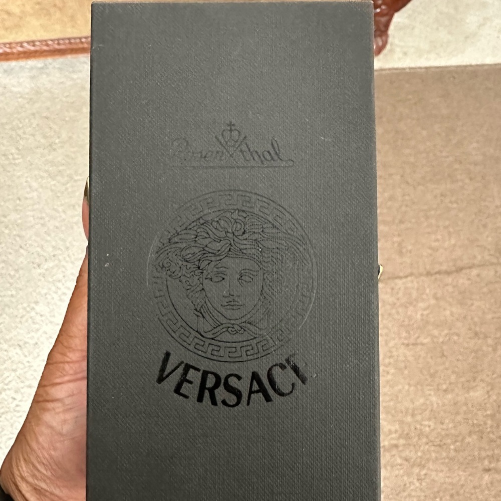 Versace Black box wine stopper